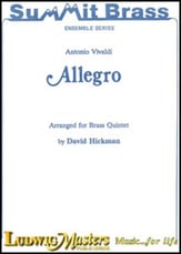 ALLEGRO BRASS QUINTET cover